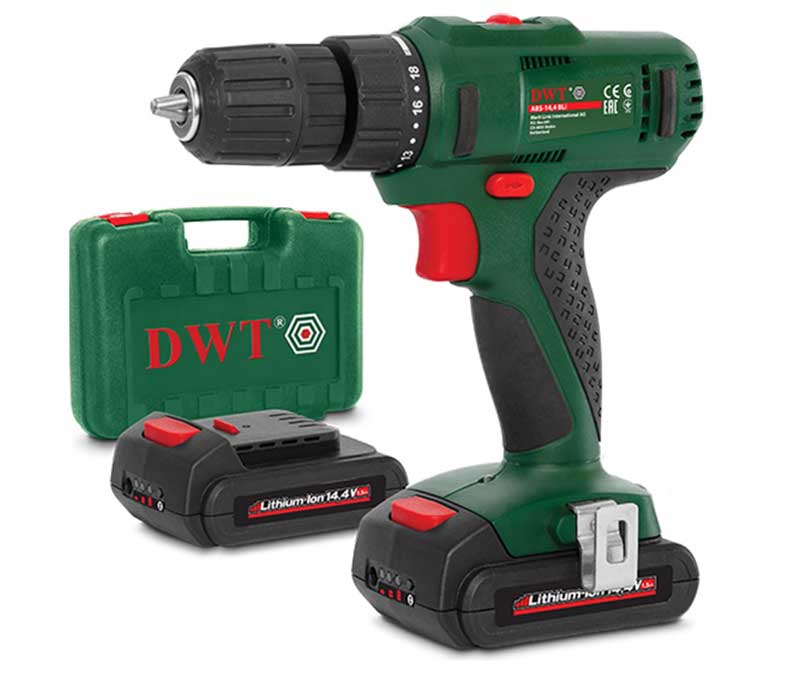 Bormasina cu acumulator 14.4V 1,5A-19A DWT