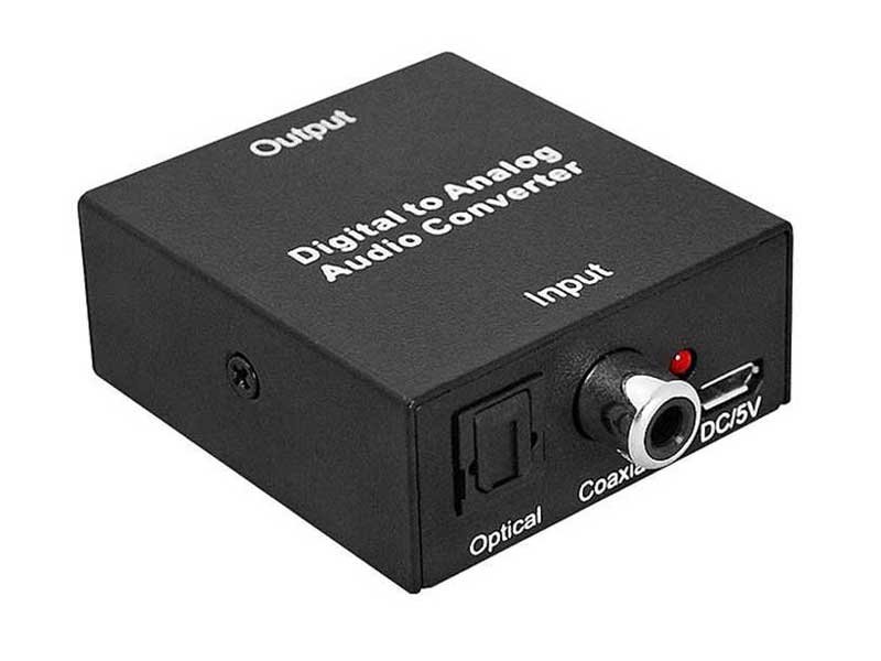 Convertor audio optic digital la analog