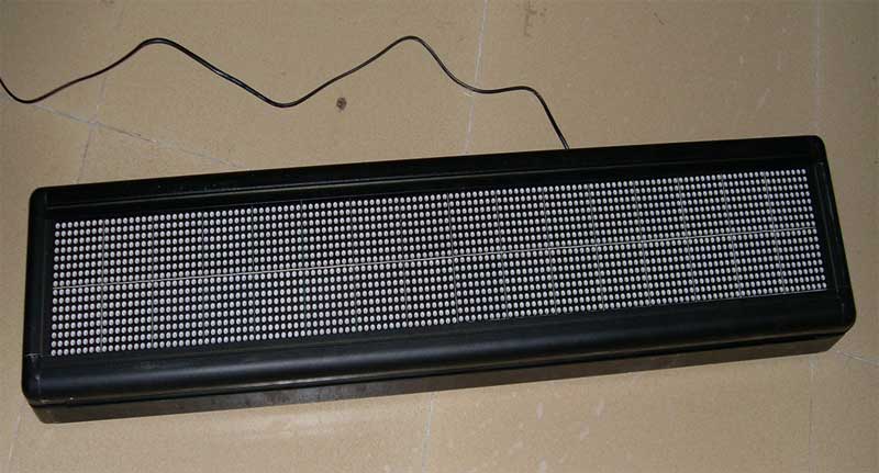 Panou publicitar 128x16leduri 100x22cm