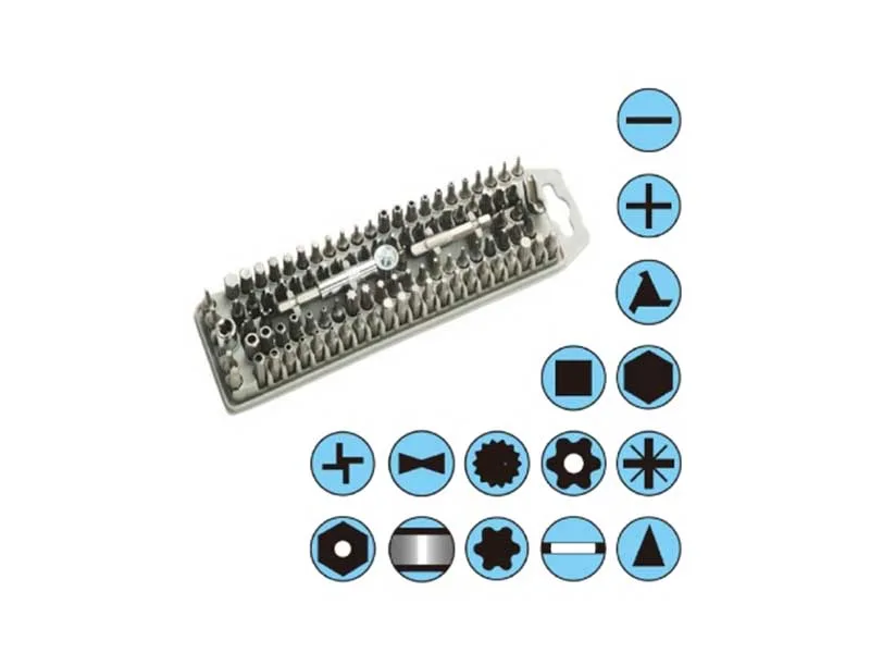 Set 100 varfuri pentru surubelnita ProsKit