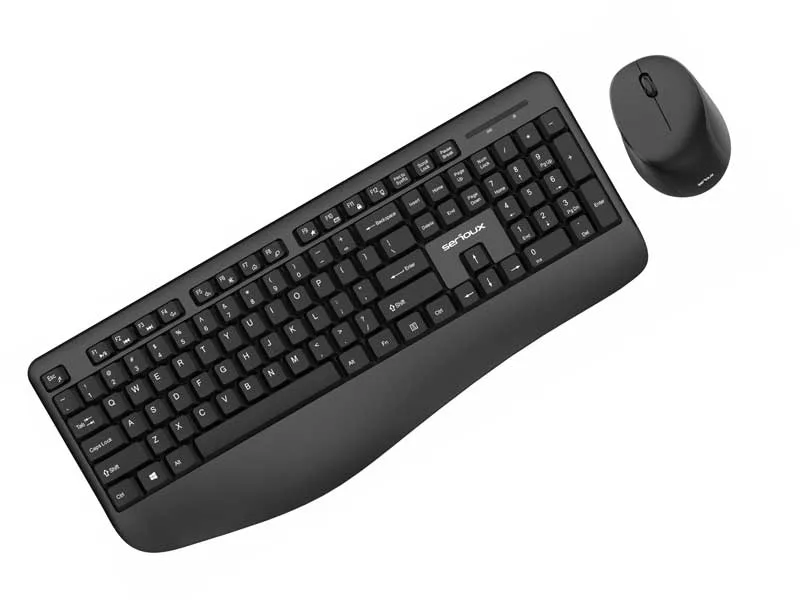 Set tastatura+mouse WiFi Serioux