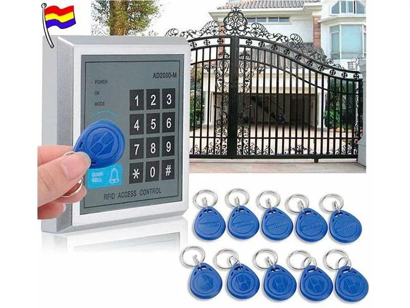 Kit control acces scara bloc poarta